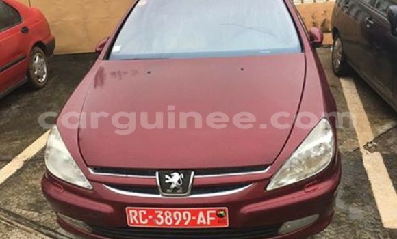 Acheter Occasion Voiture Peugeot 607 Rouge à Kaloum au Conakry Acheter Occasion Voiture Peugeot 607 Rouge à Kaloum au Conakry