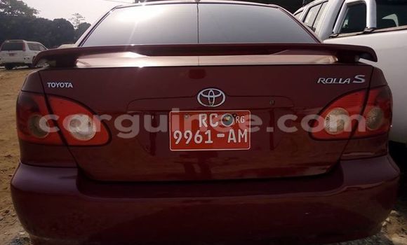 Acheter Occasion Voiture Toyota Corolla Rouge à Kankan, Kankan Acheter Occasion Voiture Toyota Corolla Rouge à Kankan, Kankan