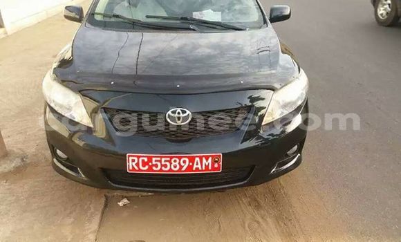 Buy Used Toyota Corolla Black Car in Conakry in Conakry Buy Used Toyota Corolla Black Car in Conakry in Conakry