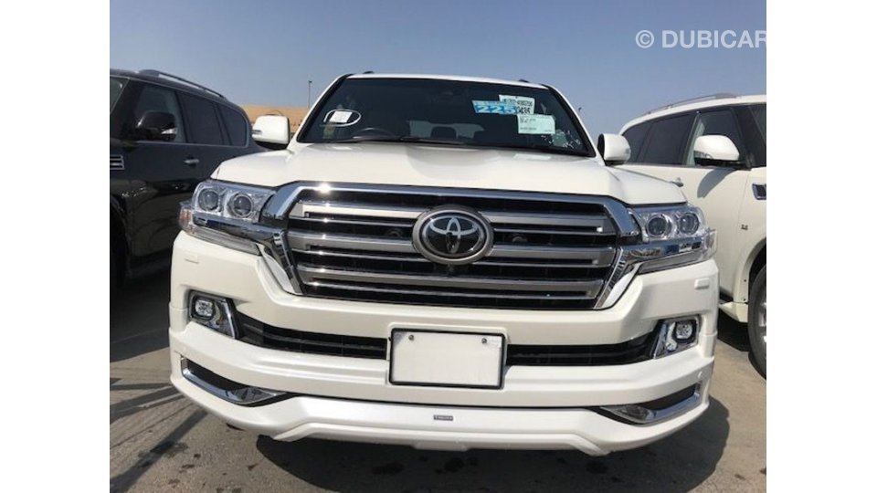 Buy import toyota land cruiser white car in import - dubai in
