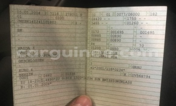 Acheter Occasion Voiture Mazda 3 Gris à Conakry, Conakry Acheter Occasion Voiture Mazda 3 Gris à Conakry, Conakry