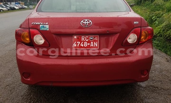 Acheter Occasion Voiture Toyota Corolla Rouge à Conakry, Conakry Acheter Occasion Voiture Toyota Corolla Rouge à Conakry, Conakry