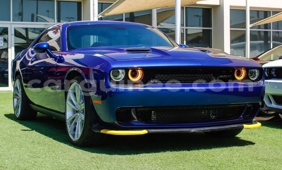Buy Import Dodge Challenger Blue Car in Import - Dubai in Conakry