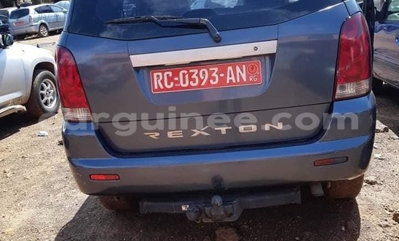 Acheter Occasion Voiture SsangYong Rexton Bleu à Conakry, Conakry Acheter Occasion Voiture SsangYong Rexton Bleu à Conakry, Conakry