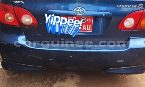 Acheter Occasion Voiture Toyota Corolla Bleu à Conakry, Conakry Acheter Occasion Voiture Toyota Corolla Bleu à Conakry, Conakry