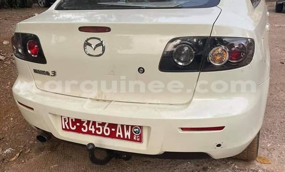 Acheter Occasion Voiture Mazda 3 Blanc à Conakry, Conakry Acheter Occasion Voiture Mazda 3 Blanc à Conakry, Conakry