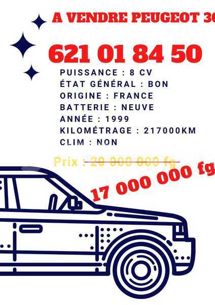 Big with watermark peugeot 306 conakry conakry 7074