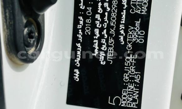 Buy Import Toyota Land Cruiser Prado White Car in Conakry in Conakry Buy Import Toyota Land Cruiser Prado White Car in Conakry in Conakry