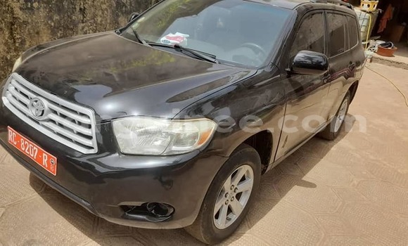 Buy Used Toyota Highlander Black Car in Conakry in Conakry Buy Used Toyota Highlander Black Car in Conakry in Conakry