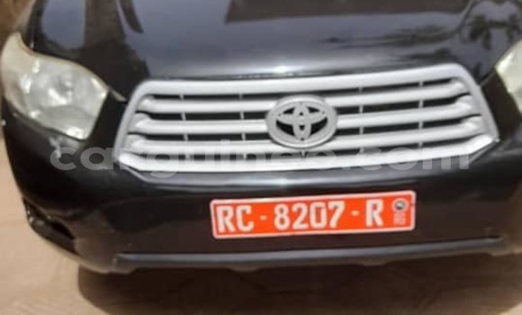 Acheter Occasion Voiture Toyota Highlander Noir à Conakry, Conakry Acheter Occasion Voiture Toyota Highlander Noir à Conakry, Conakry