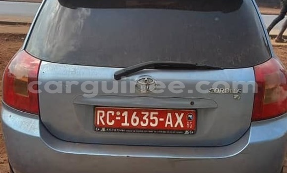 Buy Used Toyota Corolla Blue Car in Conakry in Conakry Buy Used Toyota Corolla Blue Car in Conakry in Conakry