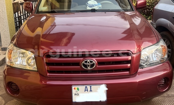 Buy Used Toyota Highlander Red Car in Conakry in Conakry Buy Used Toyota Highlander Red Car in Conakry in Conakry
