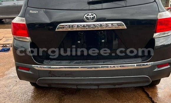 Buy Used Toyota Highlander Black Car in Conakry in Conakry Buy Used Toyota Highlander Black Car in Conakry in Conakry