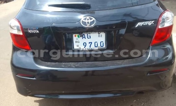 Buy Used Toyota Matrix Black Car in Conakry in Conakry Buy Used Toyota Matrix Black Car in Conakry in Conakry