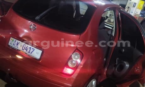 Acheter Occasion Voiture Nissan Micra Rouge à Conakry, Conakry Acheter Occasion Voiture Nissan Micra Rouge à Conakry, Conakry