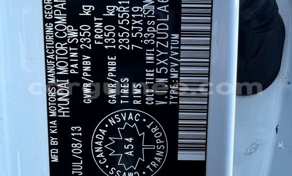 Acheter Import Voiture Hyundai Santa Fe Blanc à Conakry, Conakry Acheter Import Voiture Hyundai Santa Fe Blanc à Conakry, Conakry