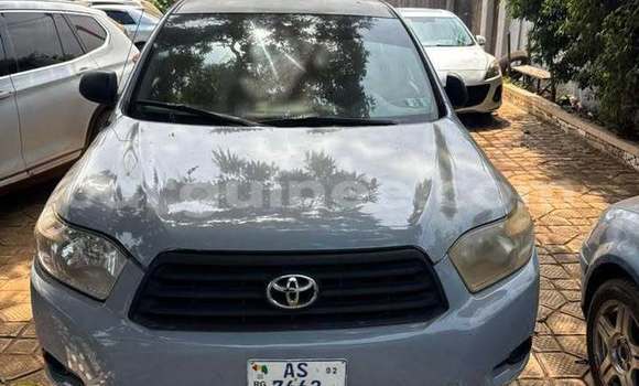 Acheter Occasion Voiture Toyota Highlander Blanc à Conakry, Conakry