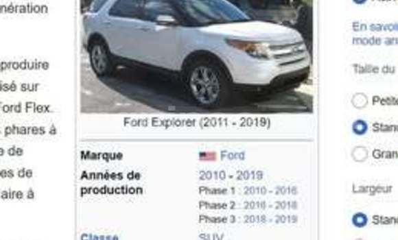 Acheter Occasion Voiture Ford Explorer Blanc à Conakry, Conakry Acheter Occasion Voiture Ford Explorer Blanc à Conakry, Conakry