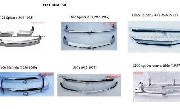 Fiat (1957 - 1975) Bumper