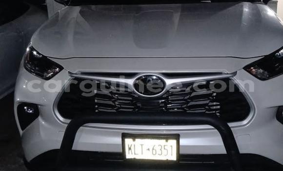Buy Import Toyota Highlander White Car in Conakry in Conakry