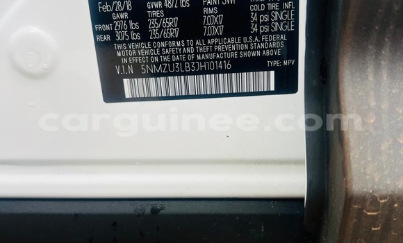 Acheter Import Voiture Hyundai Santa Fe Blanc à Conakry, Conakry Acheter Import Voiture Hyundai Santa Fe Blanc à Conakry, Conakry