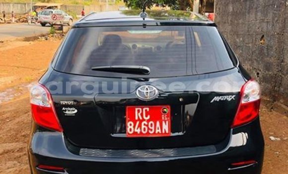 Buy Used Toyota Matrix Black Car in Conakry in Conakry Buy Used Toyota Matrix Black Car in Conakry in Conakry