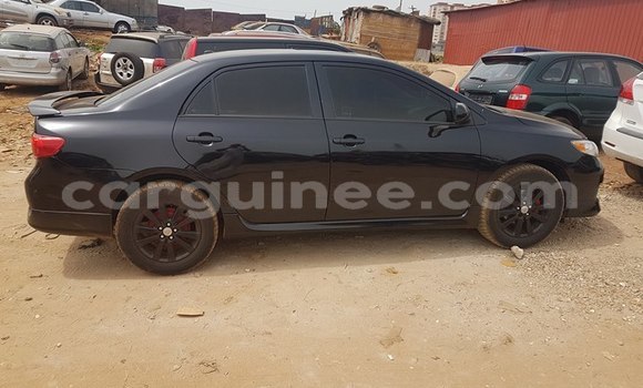 Buy Used Toyota Corolla Black Car in Conakry in Conakry Buy Used Toyota Corolla Black Car in Conakry in Conakry